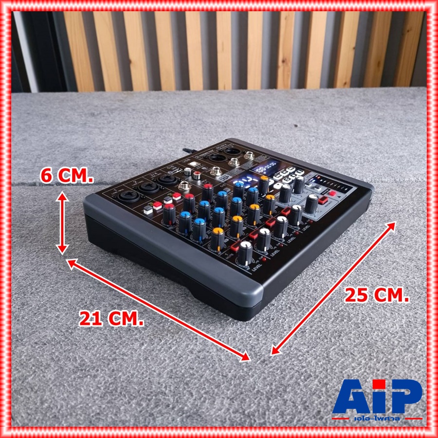 PROEUROTECH SD-6FX MIXER มิกซ์ มิกเซอร์ MIX เครื่องเสียง เครื่องปรับแต่งเสียง มิกซ์ PRO EUROTECH SD 6FX SD6FX เอไอ-ไพศาล