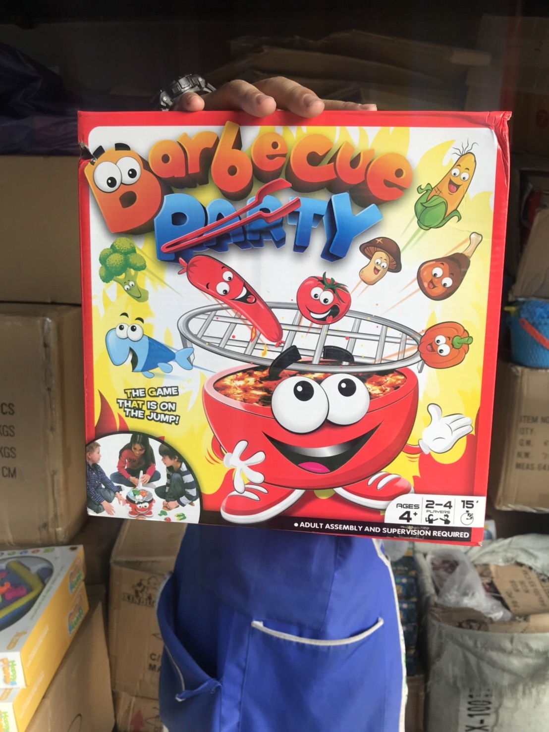 1277-26 ของเล่นเกมส์เตาบาร์บีคิวใส่ถ่าน