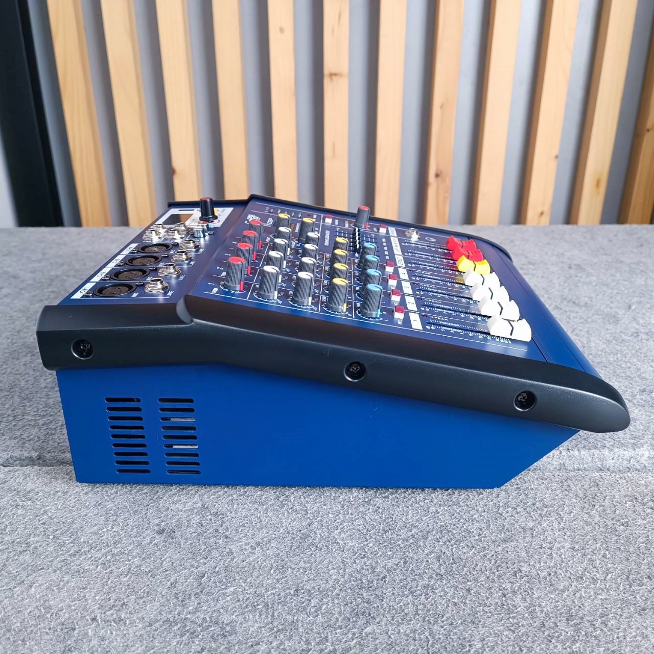 สินค้าใหม่ ลดล้างสต็อค Ceflar PMX4-150 POWERMIXER สีน้ำเงิน เพาเวอร์ มิกซ์เซอร์ บูลทูธ 4 CH PMX4 150 PMX4150 เอไอ-ไพศาล