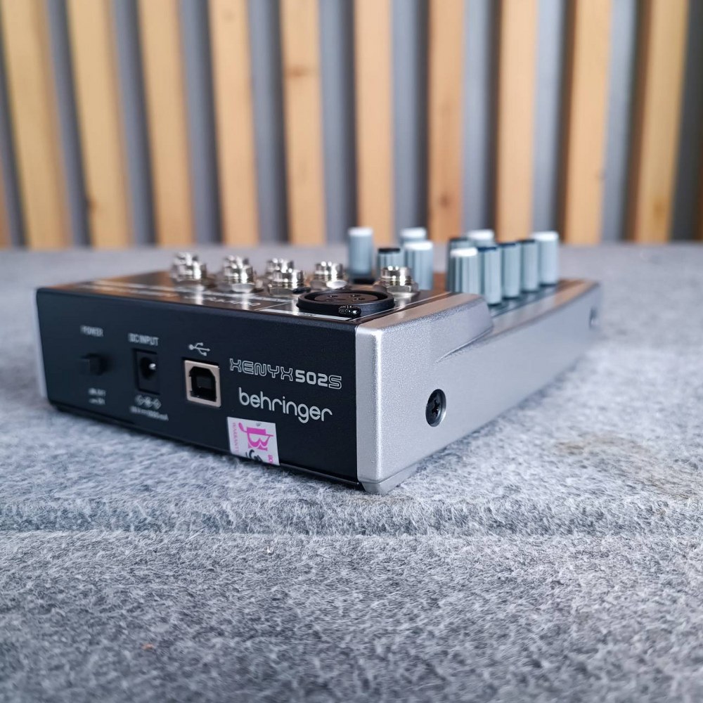 BEHRINGER XENYX-502S mixer มิกเซอร์อนาล็อก เสียบไมค์ได้ 1 ช่อง XENYX502S XENYX 502S เอไอ-ไพศาล +++