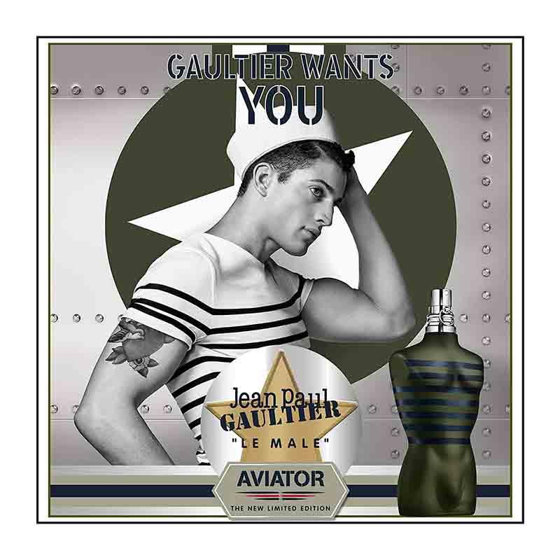น้ำหอมแท้100% Jean Paul Gaultier Le Male Aviator EDT 125 ml