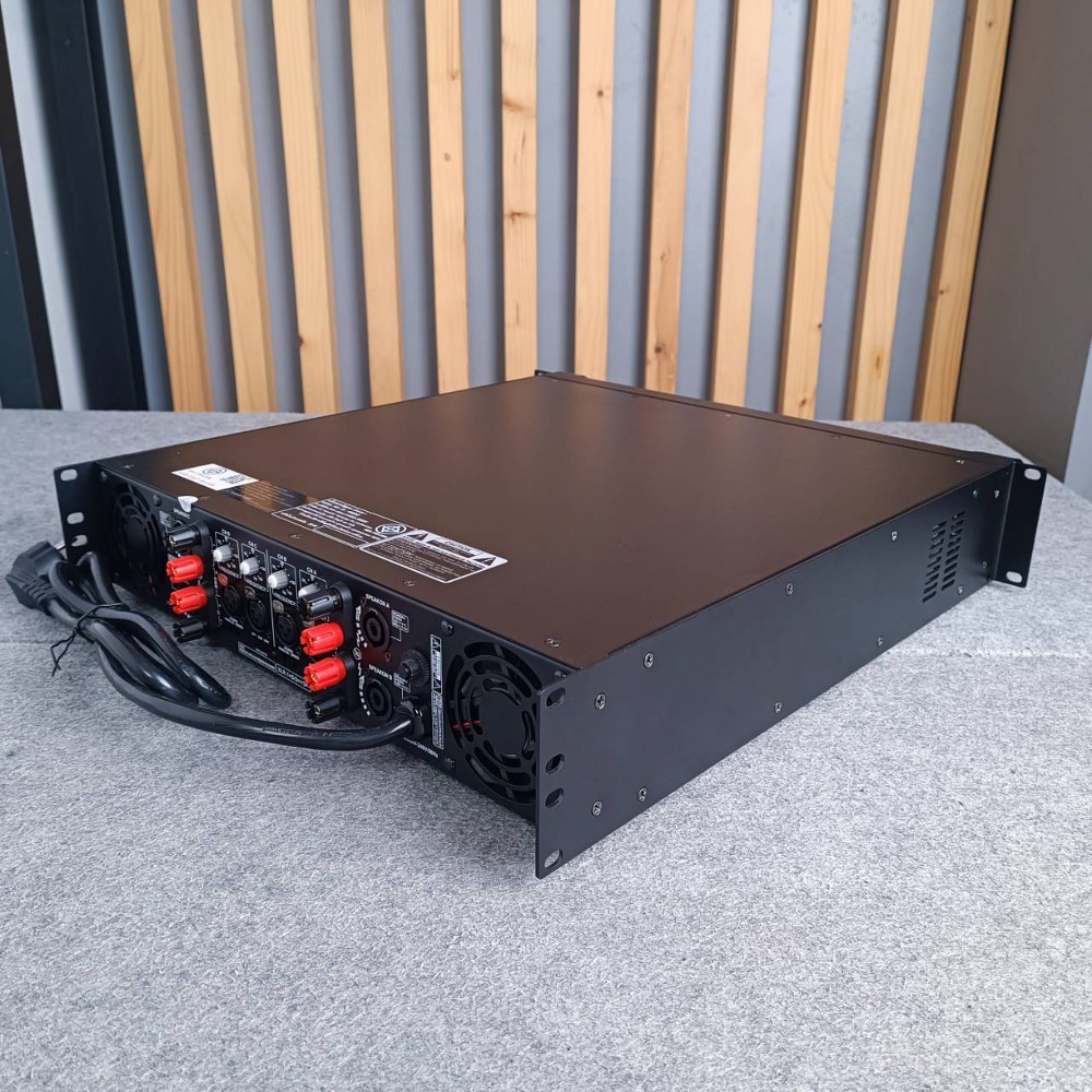 PROEUROTECH 4800Q POWERAMP 4CH *รุ่นใหม่มีจอ* มีครอสในตัว เพาเวอร์แอมป์ 4ch เครื่องขยายเสียง กำลังขยาย 800วัตต์ 4800 Q PRO EUROTECH โปรยูโรเทค เอไอ-ไพศาล