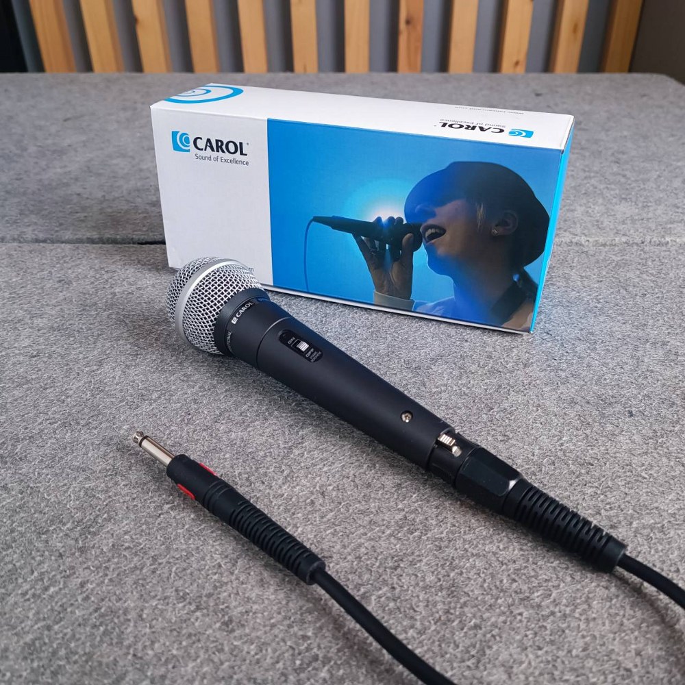Carol GS-55 ไมค์ Dynamic Microphone ไมค์สาย ไมค์โครโฟน แบบสาย GS 55 GS55 เอไอ-ไพศาล