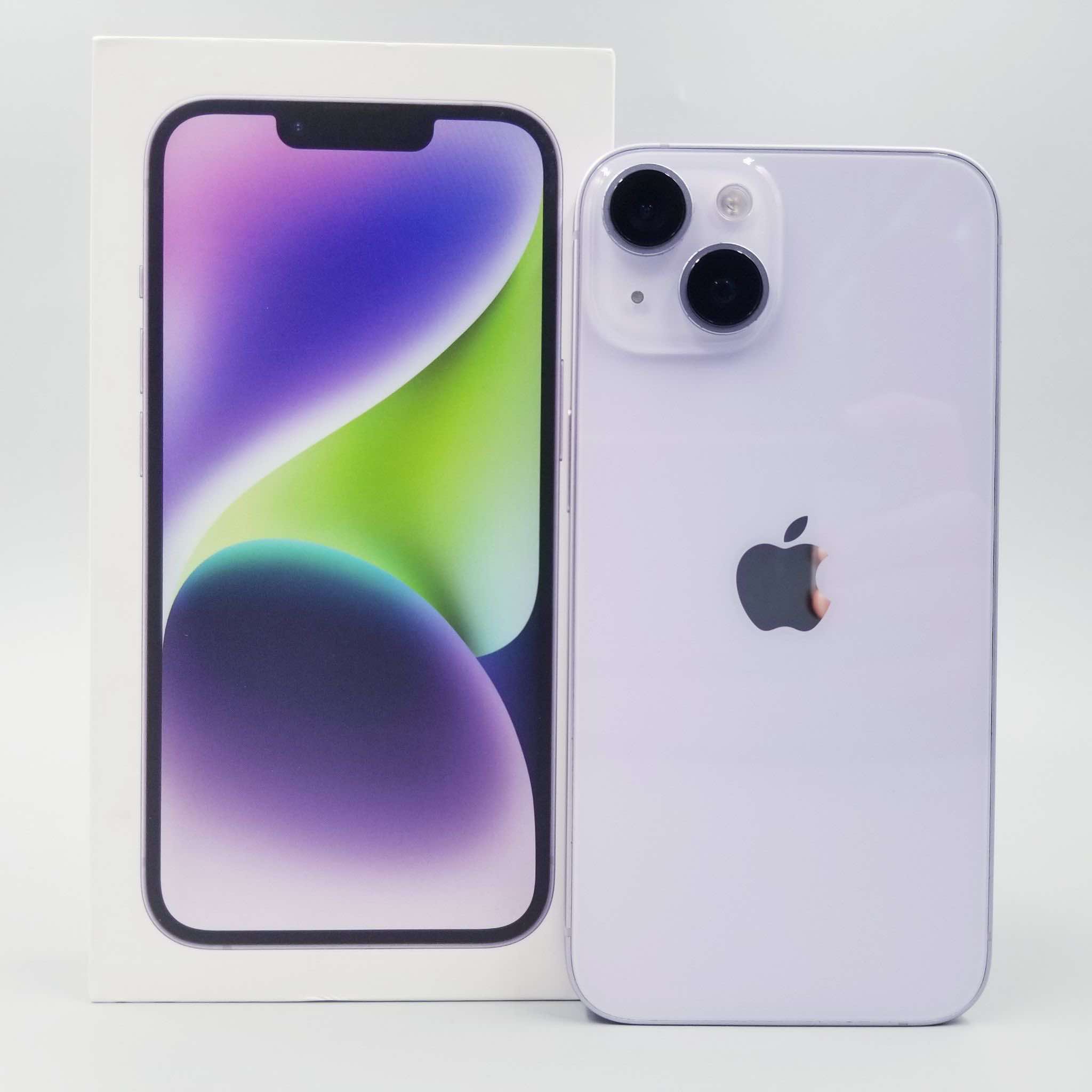 💜#อย่าพลาด iPhone 14 128GB Purple 🍇 #ศูนย์แท้ ครบกล่อง ราคาสุดคุ้ม💜