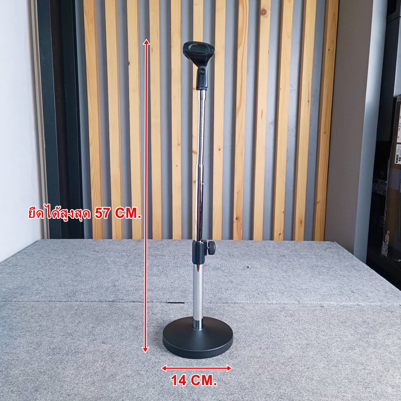 NTS WD-209 ขาตั้งไมค์ตั้งโต๊ะ ขาตั้งไมค์ แบบคออ่อน Desk Stand WD 209 WD209 เอไอ-ไพศาล