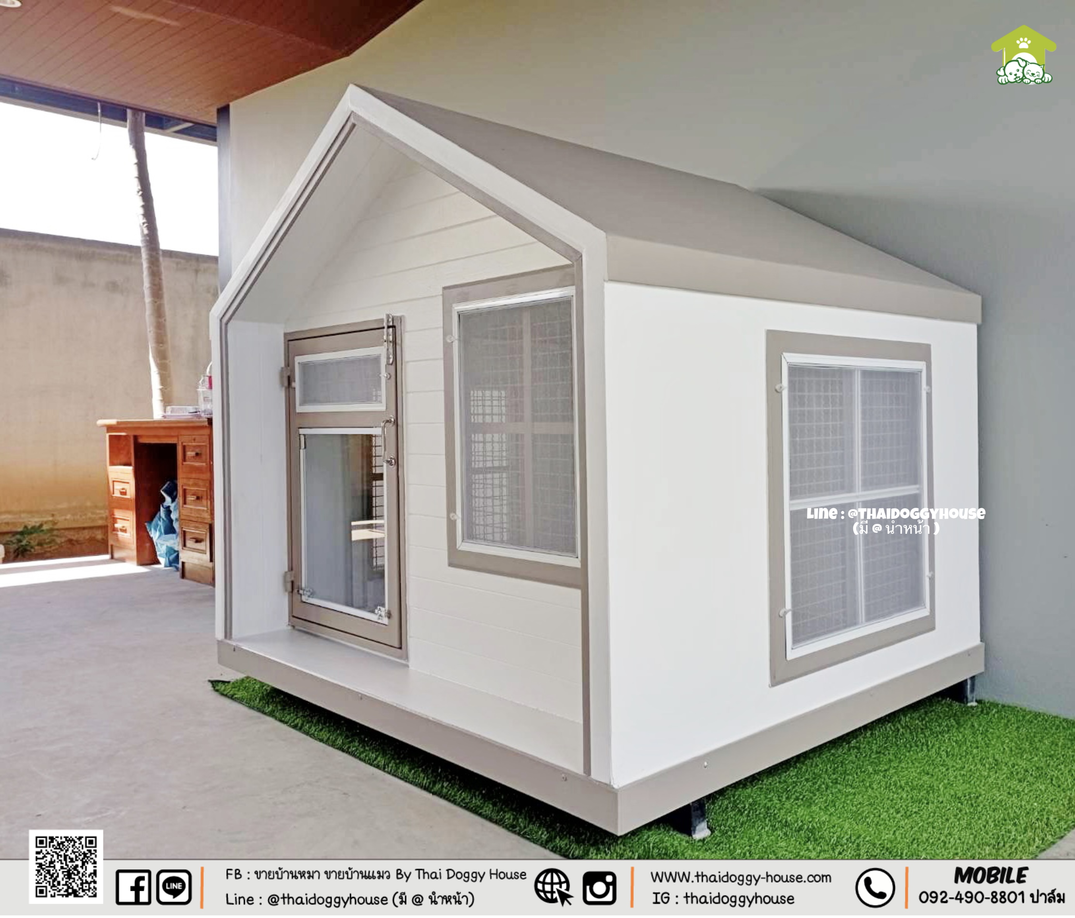 บ้านหมา บ้านแมว "𝐍𝐎𝐑𝐃𝐈𝐂 𝐒𝐓𝐘𝐋𝐄 𝐁𝐘 𝐓𝐇𝐀𝐈 𝐃𝐎𝐆𝐆𝐘 𝐇𝐎𝐔SE