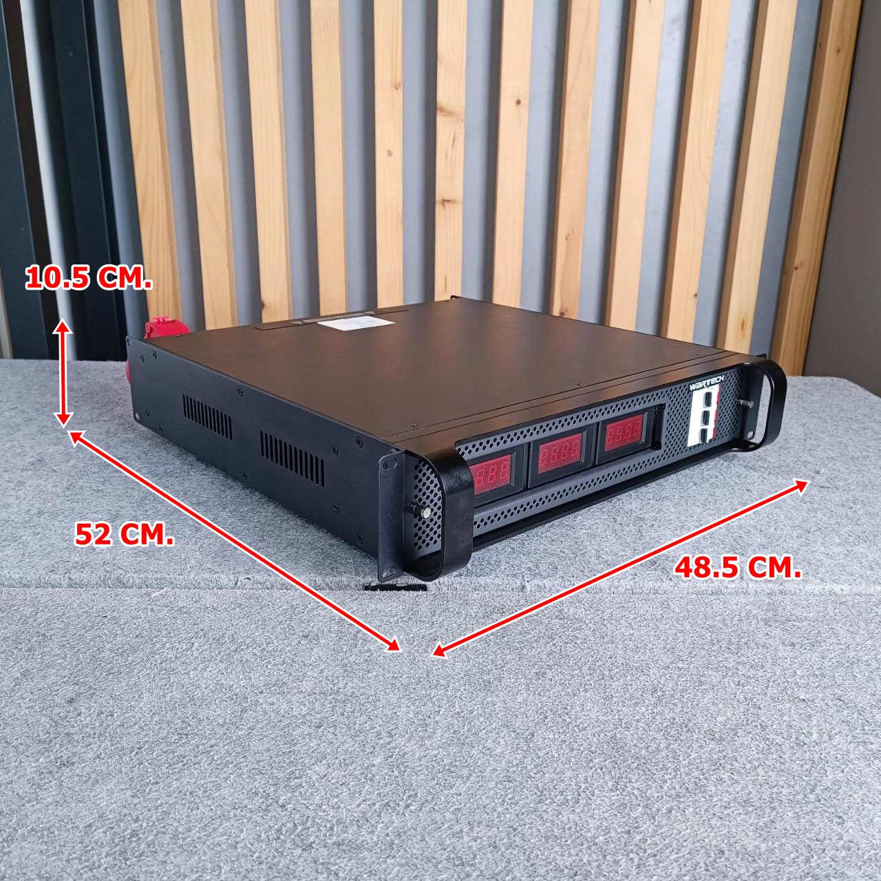 WARTECH LOAD CYBER เมนปลั๊กคอนโทรล LOAD CENTER Main Plug Control 32A 3P เอไอ-ไพศาล