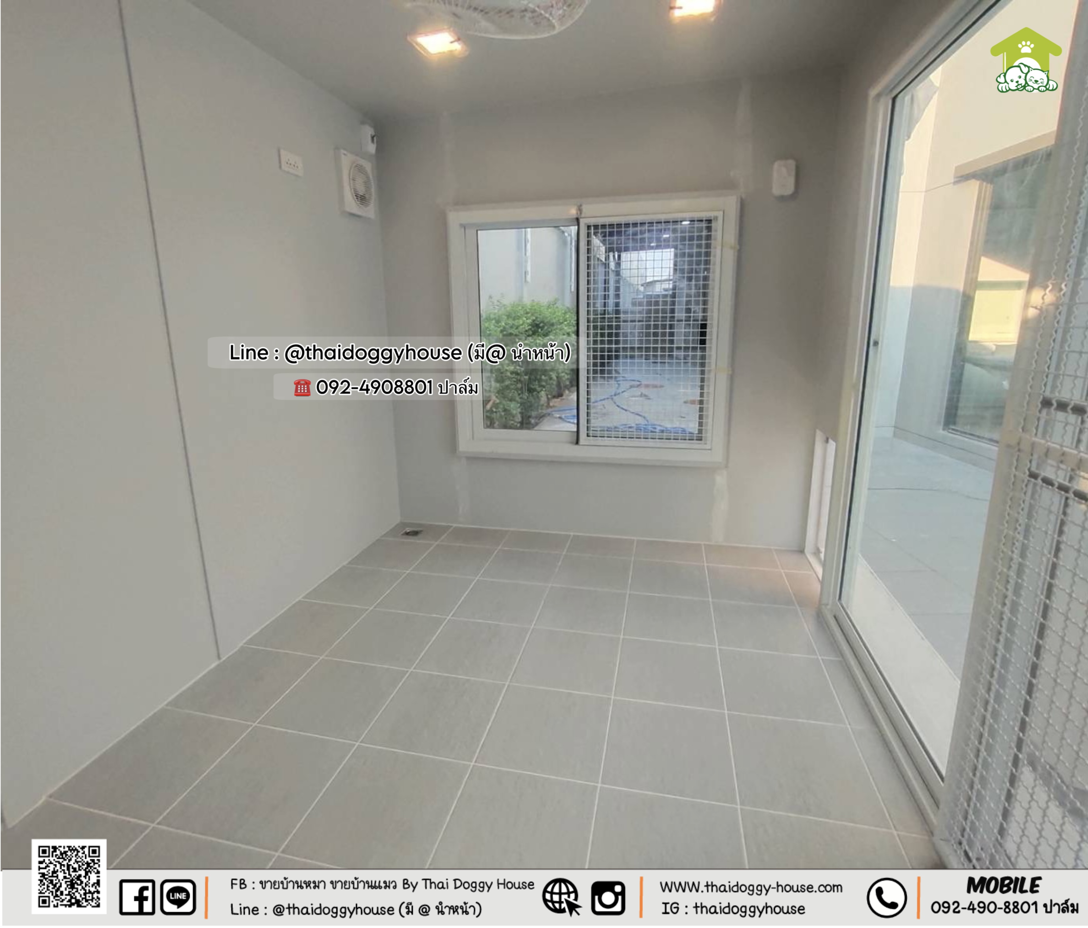 บ้านหมา บ้านแมว 𝐓𝐡𝐚𝐢 𝐝𝐨𝐠𝐠𝐲 𝐡𝐨𝐮𝐬𝗲 แบบบ้าน " 𝐌𝐨𝐝𝐞𝐫𝐧