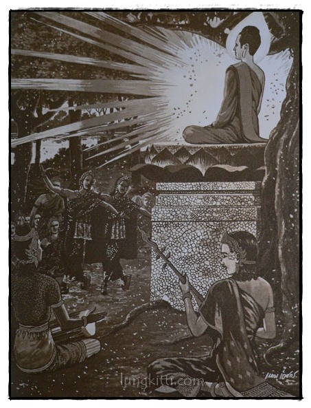 ภาพพระปฐมสมโพธิฝีมือ เหม เวชกร 017514