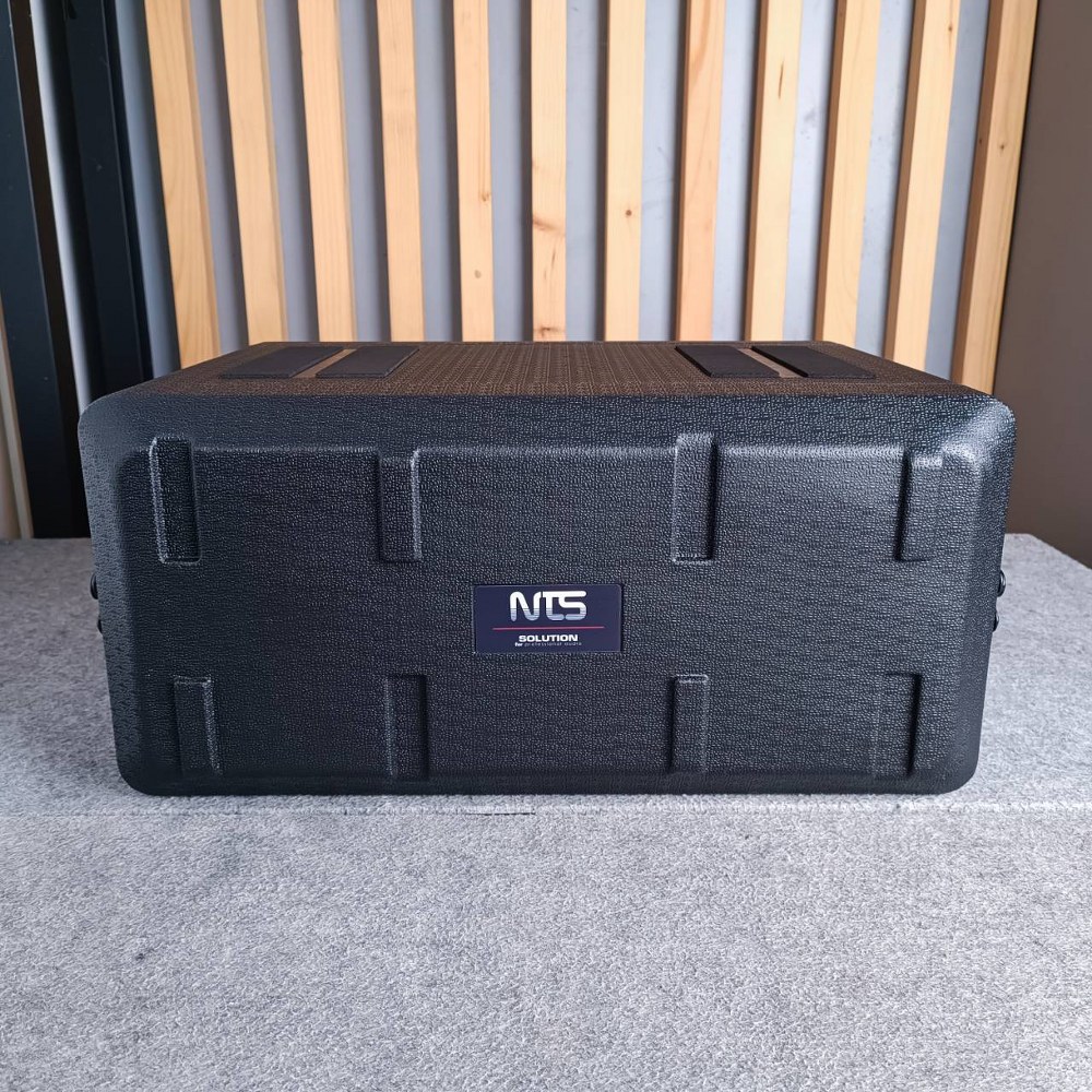 NTS PE-4US RACK ลึก10นิ้ว แร็ค รุ่น PE 4US PE4US 10" โพลีเอทิลีน ตู้Rack กล่องใส่อุปกรณ์เครื่องเสียง rack แร็ค4U เอไอ-ไพศาล