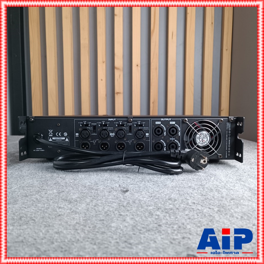 TADA PRO13.4 poweramp 4CH เพาเวอร์แอมป์ 4 แชนแนล กำลังขับ 4 x 1350 วัตต์ ที่ 8 โอห์ม คลาส D Tada PRO-13.4 PRO 13.4 เอไอ-ไพศาล