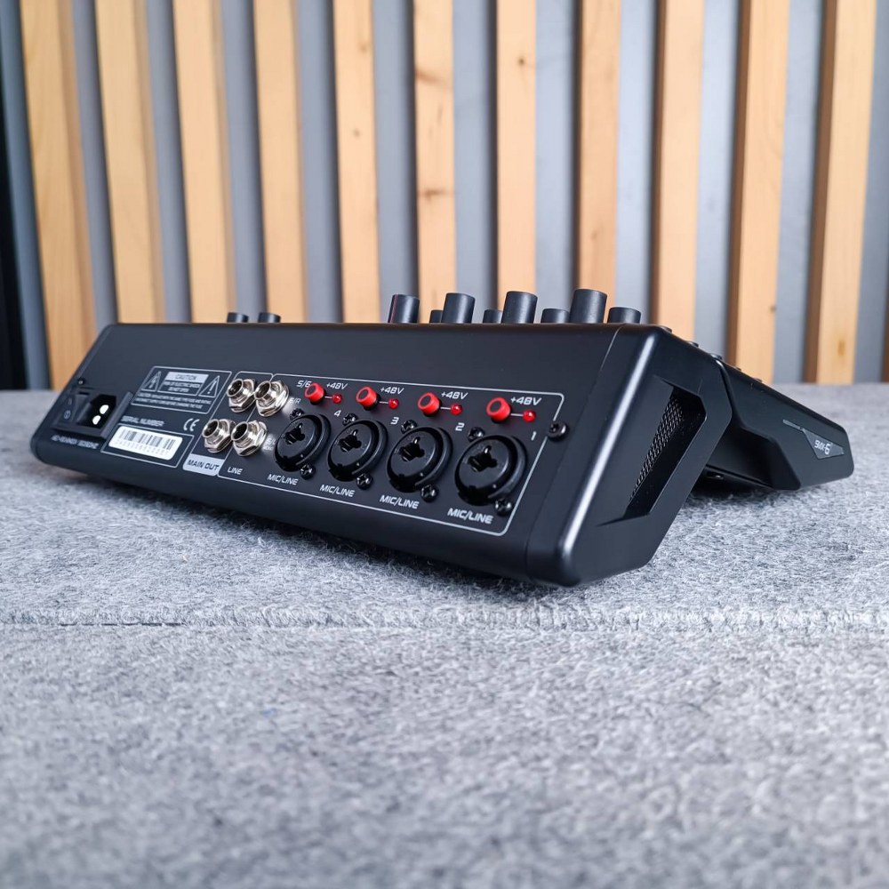 SOUNDVISION SMX-6 MIXER SMX 6 SMX6 มิกเซอร์อนาล็อก ช่องเสียบไมค์ 4 ช่อง เครื่องผสมสัญญาณ ซาวด์ วิชั่น เอไอ-ไพศาล+++