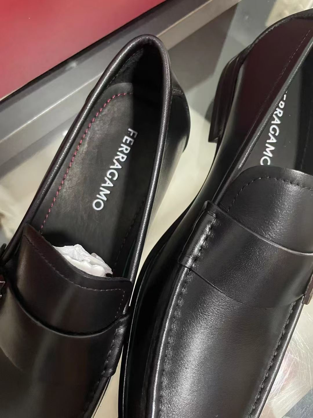 **do** รองเท้า SF gancini shoes men หนังวัวนุ่มมาก น้ำหนักเบา ของผู้ชาย สินค้าใหม่ ของแท้