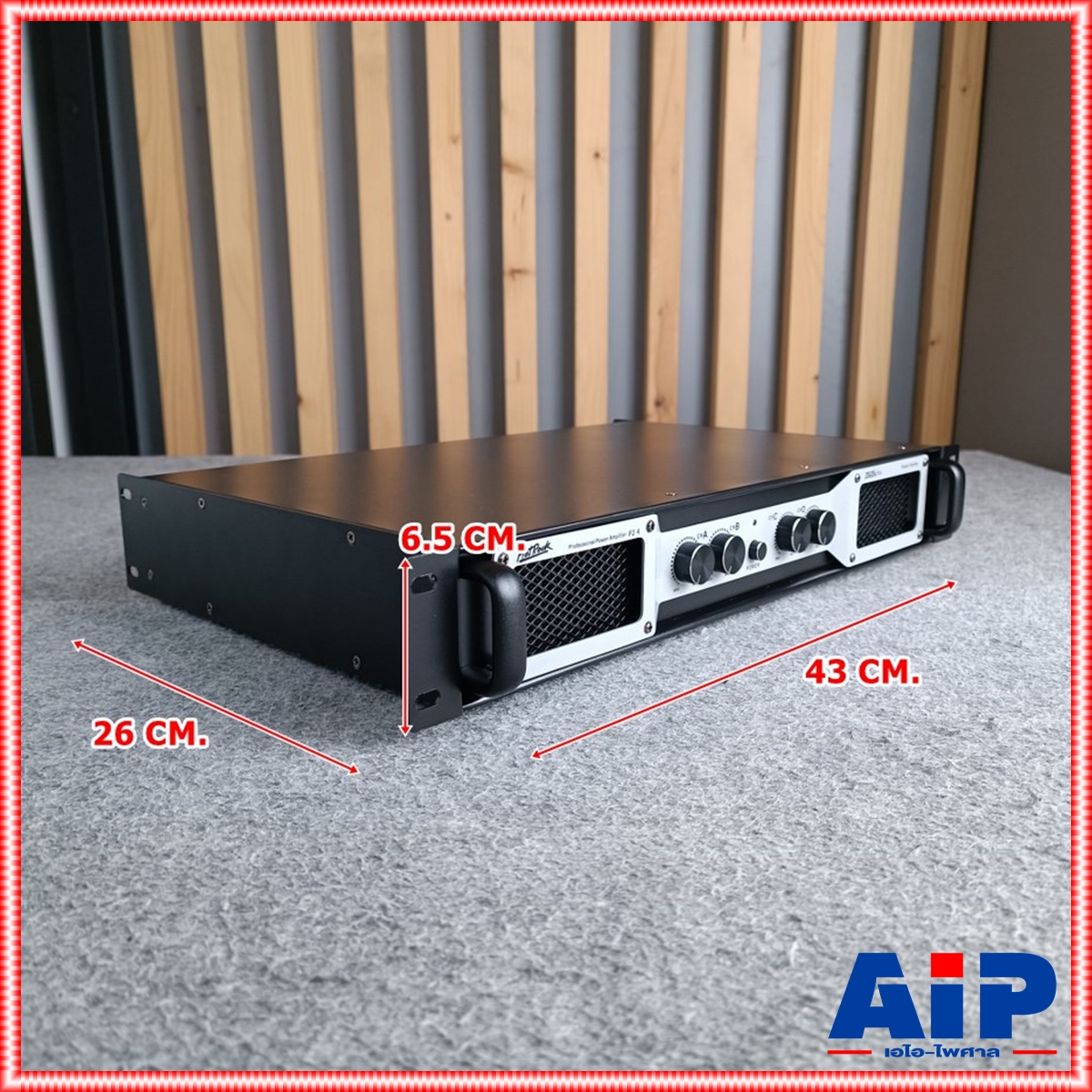 HOTROCK P2-4 poweramp 1U (มาแทนD-3535) 1.5U AV-2244C เพาเวอร์แอมป์ 4 CH ขนาด 1.5 ยู รุ่นใหม่ 350x4 วัตต์ ฮอทร็อค HOTROCK P2 4 poweramp 1U (มาแทนD3535) เอไอ-ไพศาล