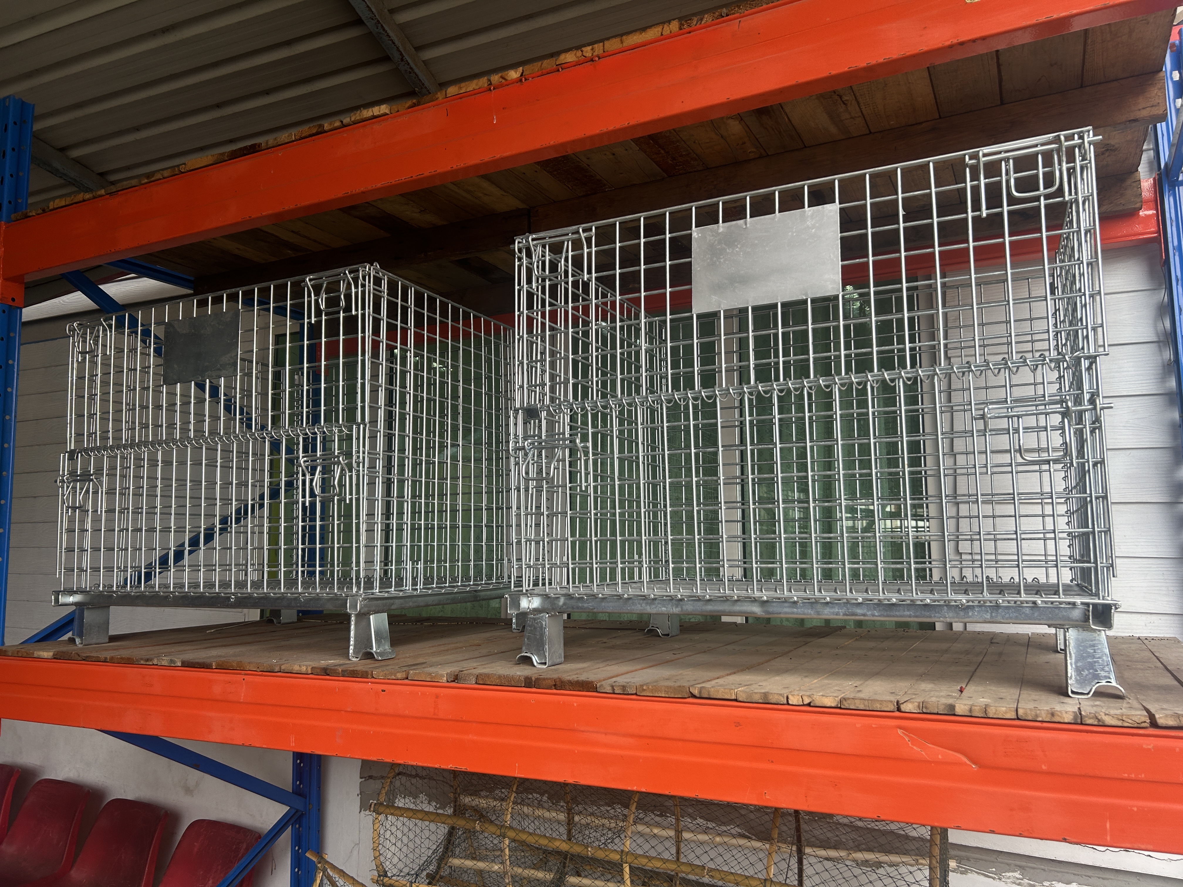 ตะแกรงเหล็กพับได้มาใหม่ล่าสุดติดตู้สินค้ามา เกรดAAA