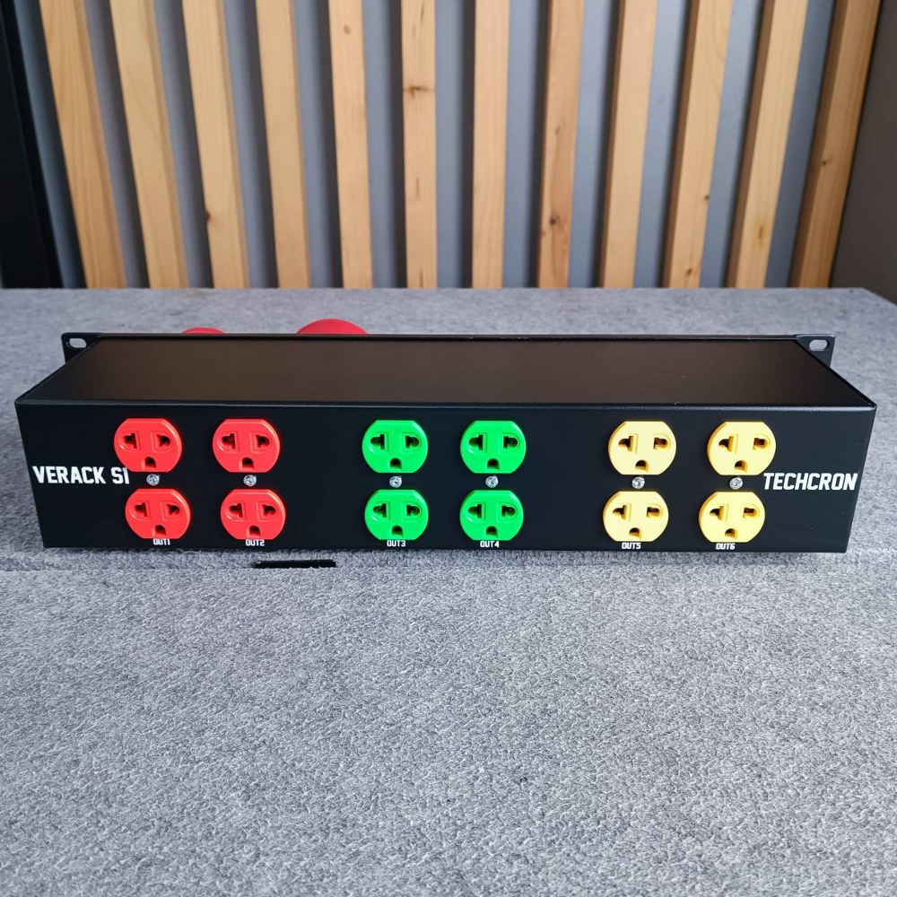 TECHCRON VERACK M523 ชุดโหลดไฟ 3เฟส ปลั๊กสีแดง ชุดโหลดจ่ายไฟ ปลั๊กโหลด3เฟส เพาเวอร์ปลั๊ก VERACK M-523 VERACKM523 เอไอ-ไพศาล