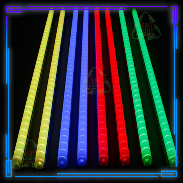 ไฟแท่ง LED 7 สี หลอดขุ่น (ยาว 1 ม.)