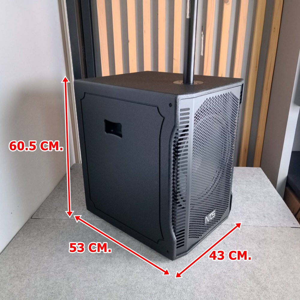 NTS RC-15C ชุด ตู้ลำโพง คอลัมน์ ลำโพงซับคอลั่ม ชุดตู้ลำโพง ชุดลำโพงเคลื่อนที่ Active NTS รุ่น RC15C RC 15C เอไอ-ไพศาล