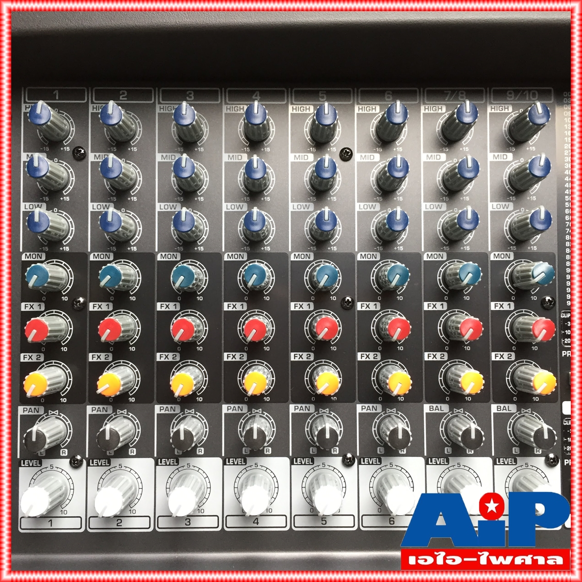 BEHRINGER PMP-1680S powermixer เพาเวอร์มิกเซอร์ 10 ช่อง 2x300วัตต์ 8 โอห์ม EQ 2x7 ช่อง PMP 1680 S PMP 1680S PMP1680S +++
