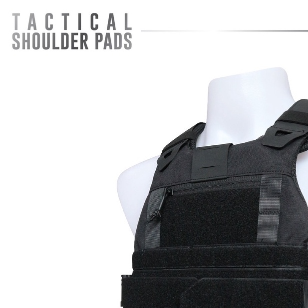 รองบ่าติดเวส (Tactical Shoulder Pads)﹝Tactical Vest﹞*สินค้าไม่รวมเสื้อเกราะ*