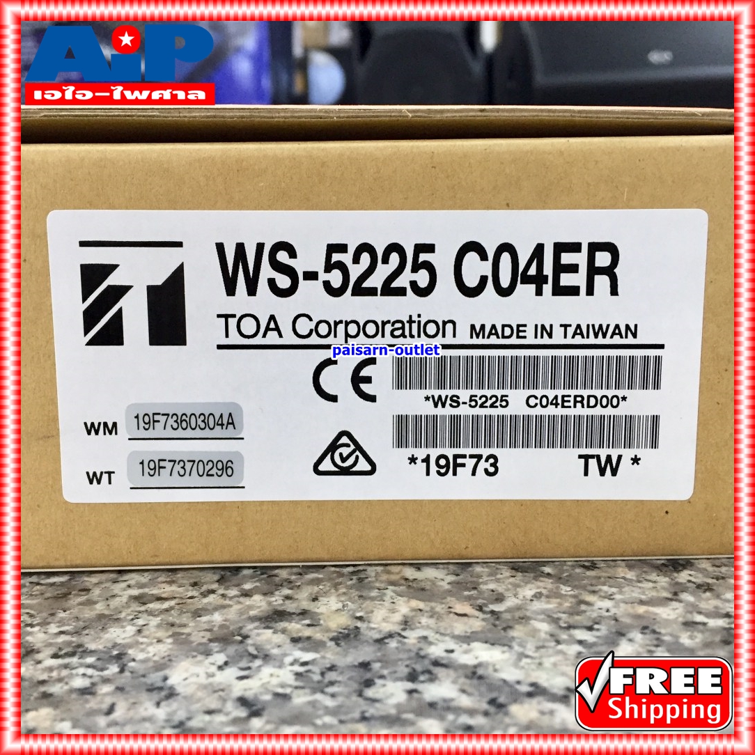 TOA WS-5225 SETไมค์ลอยมือถือ ไมค์โครโฟนไร้สาย คลื่น UHF WS5225 WS 5225 เอไอ-ไพศาล