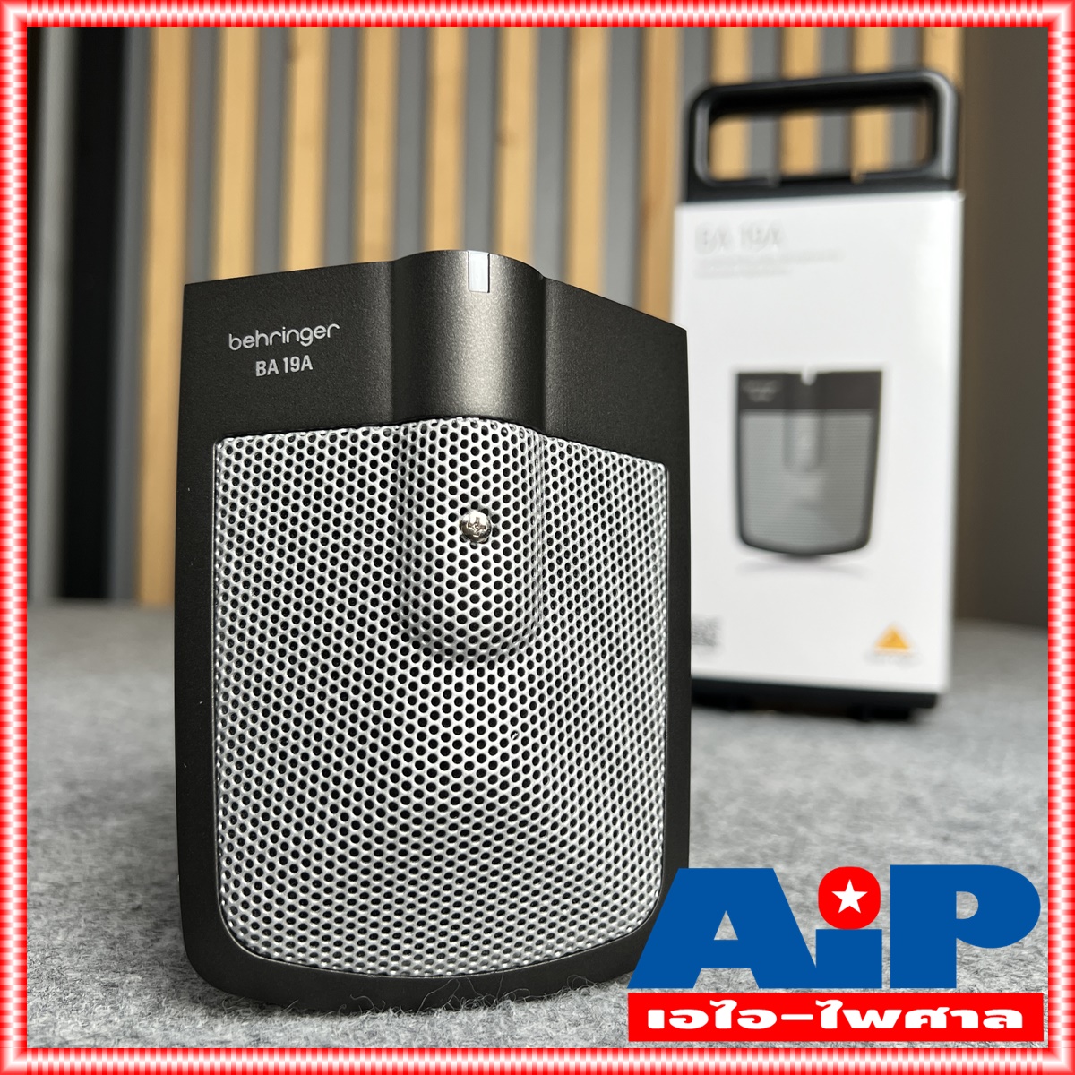 BEHRINGER BA19A ไมค์กระเดื้อง Condenser Boundary Microphone for Instrument Applications BA 19 A BA-19A ไมค์กลอง สินค้าของแท้ ประกันบูเซ่ ไมค์จ่อกระเดื่อง เอไอ-ไพศาล +++