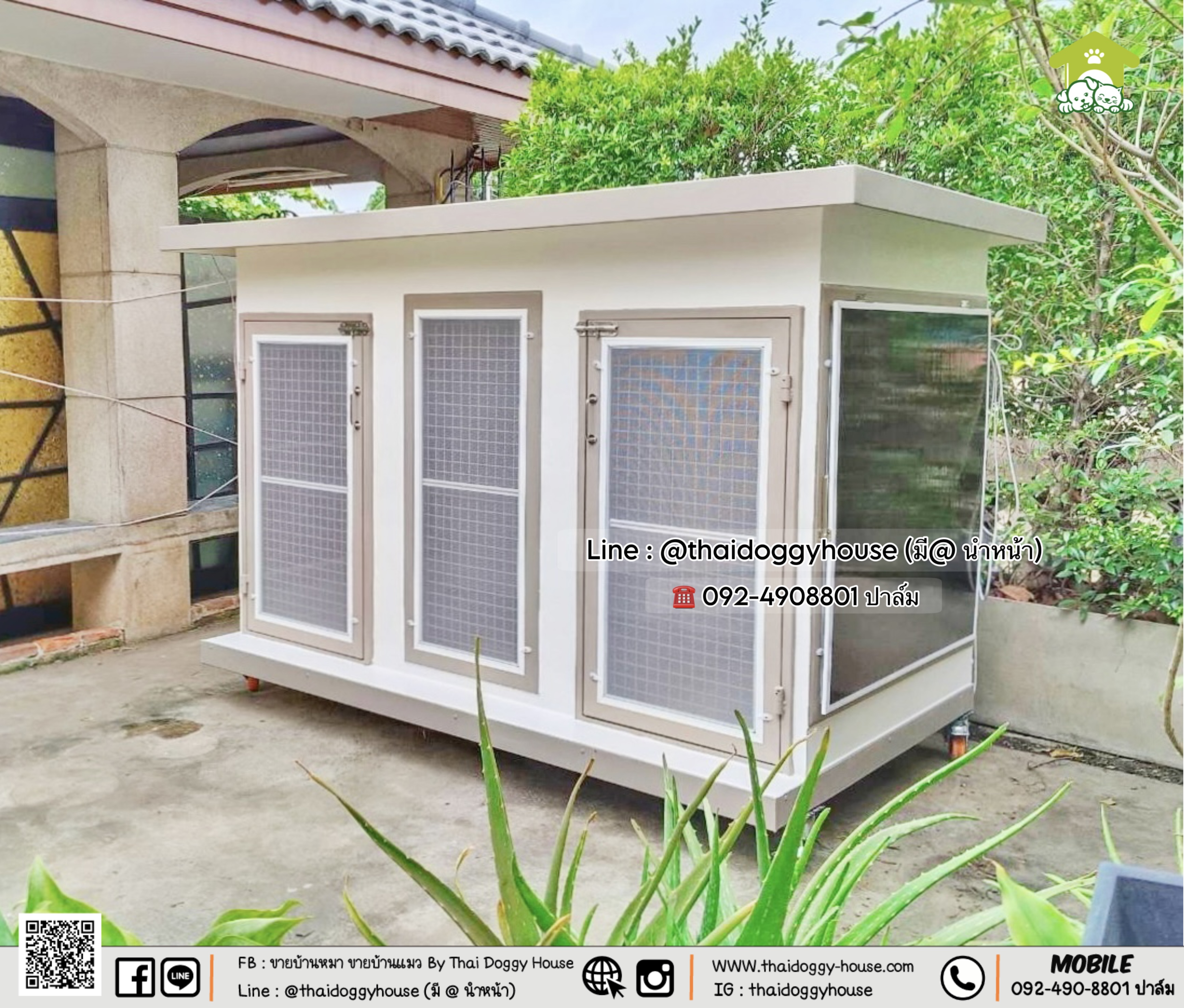 บ้านหมา บ้านแมว 𝐓𝐇𝐀𝐈 𝐃𝐎𝐆𝐆𝐘 𝐇𝐎𝐔𝐒𝐄 𝐁𝐎𝐗 𝐒𝐓𝐘𝐋𝐄