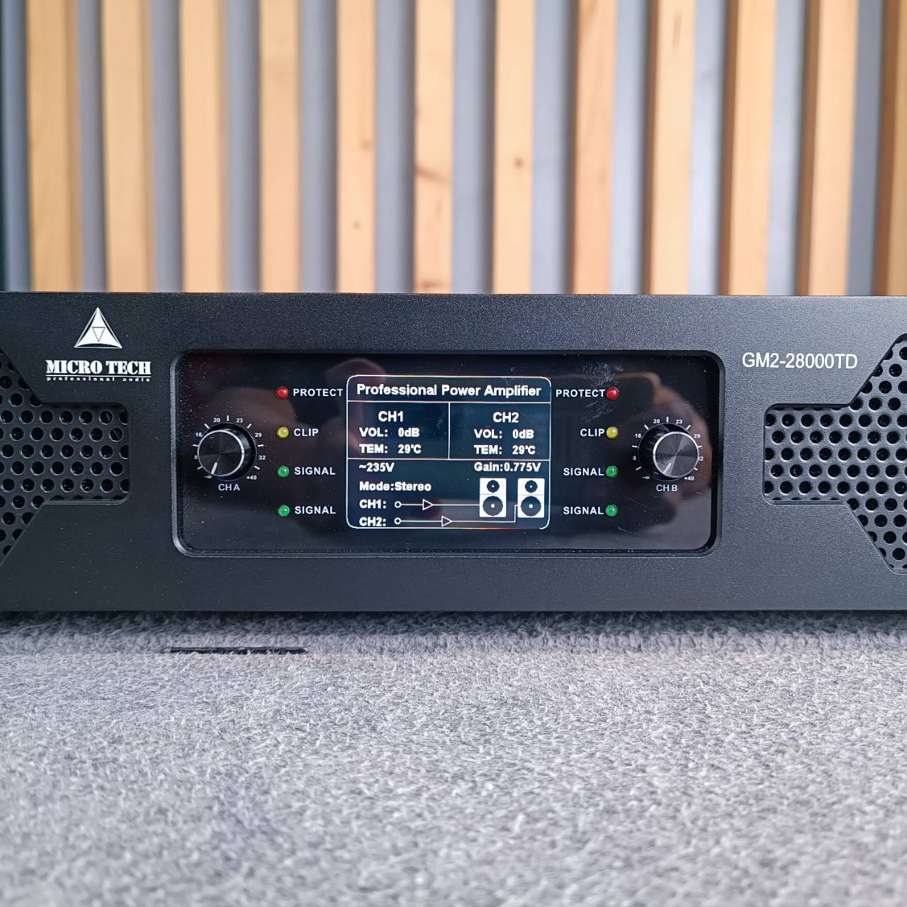 MICROTECH GM2-28000TD POWERAMP เพาเวอร์ แอมป์ ไมโครเทค รุ่น GM2 28000TD คลาส TD GM228000TD เอไอ-ไพศาล