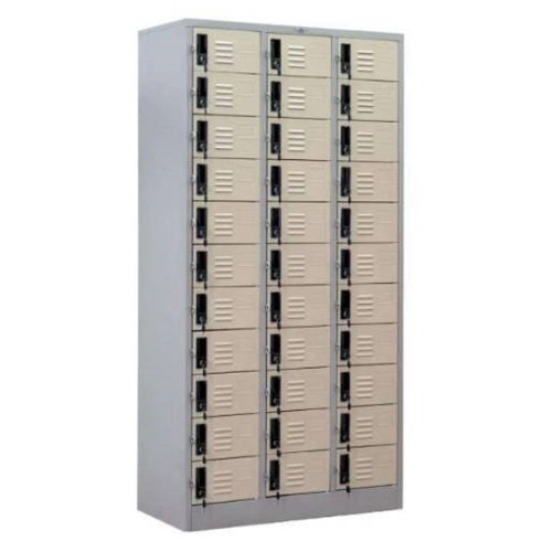 ตู้ล็อกเกอร์ 33 ช่อง (มีกุญแจ) รุ่น LK33 ยี่ห้อ Elegant