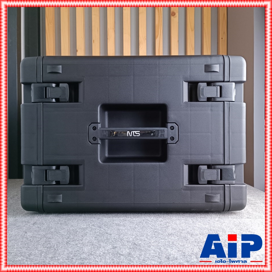 NTS PP-8U RACK ลึก20นิ้ว แร็คพลาสติก Polypropylene (PP) พลาสติกหล่ออย่างดี เอ็นทีเอส แร็คใส่อุปกรณ์ แร็คพีพี PP 8 U PP8U เอไอ-ไพศาล