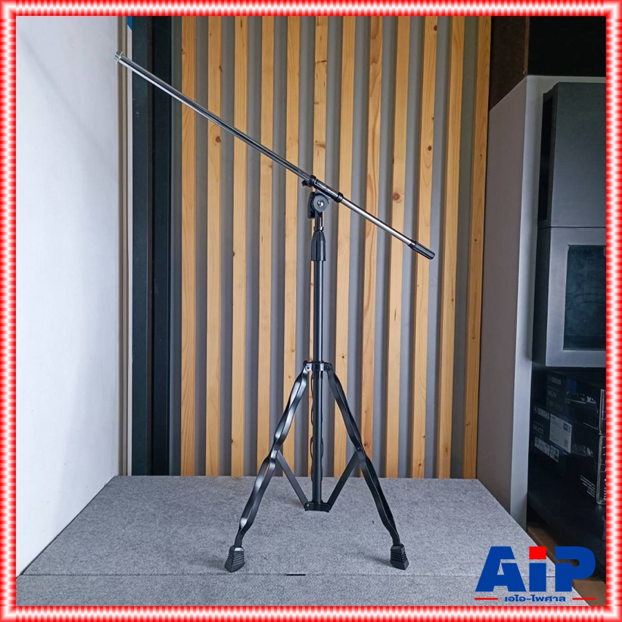 K.POWER M-3 mark II ขาตั้งไมค์ ตั้งพื้นบูม ขาไมค์ตั้งพื้นมีแขนบูม โครเมี่ยม ขาตั้งไมค์บูม Microphone Stand K POWER M 3 KPOWER M3 เอไอ-ไพศาล