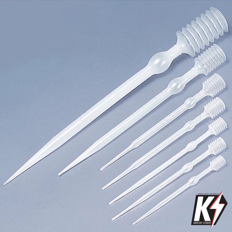 AS One หลอดหยด เกรดอุตสาหกรรม #หลอดหยดดรอปเปอร์ (dropper) หลอดบีบ หลอดหยดสี