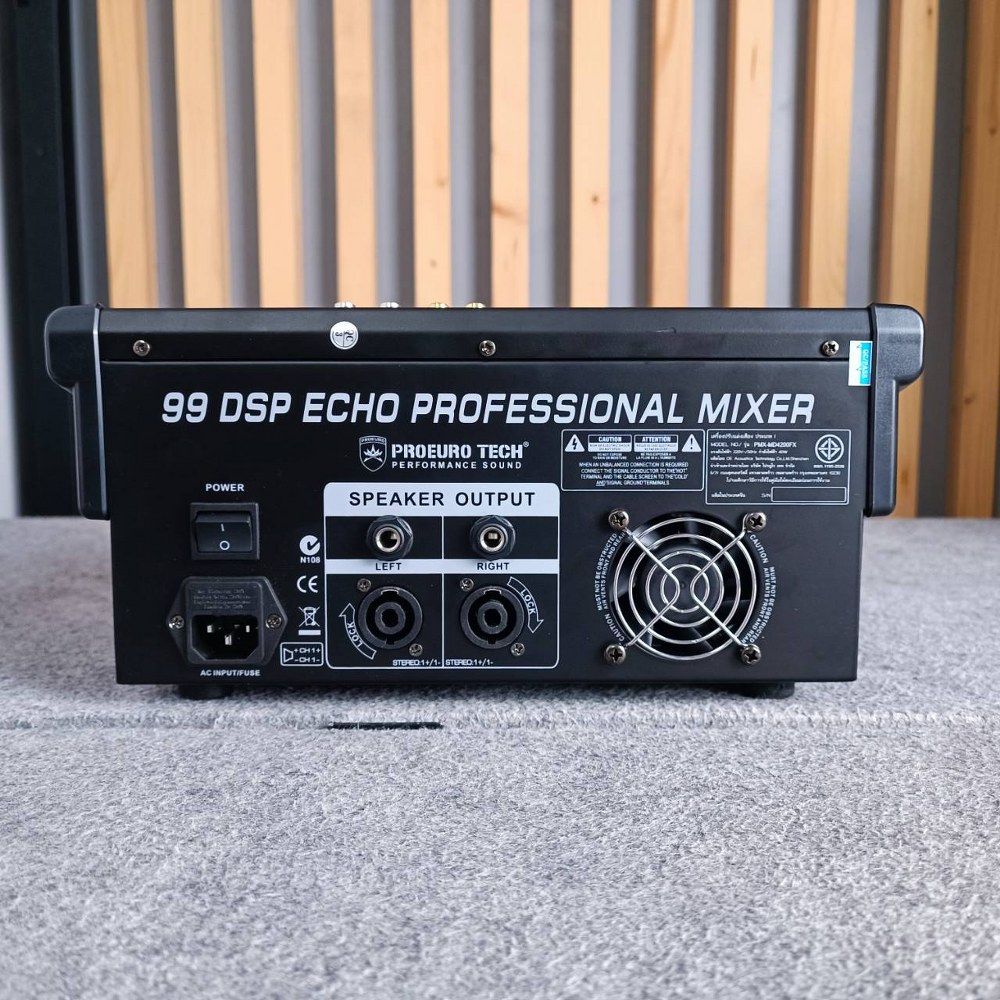 PROEUROTECH PMX-MD4200FX powermixer เพาเวอร์มิกเซอร์ โปรยูโรเทค รุ่น PMX MD4200FX PMXMD4200FX เอไอ-ไพศาล