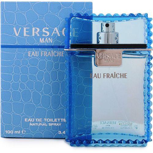 น้ำหอมแท้100% Versace Man Eau Fraiche Eau De Toilette ปริมาณ 100 มล.