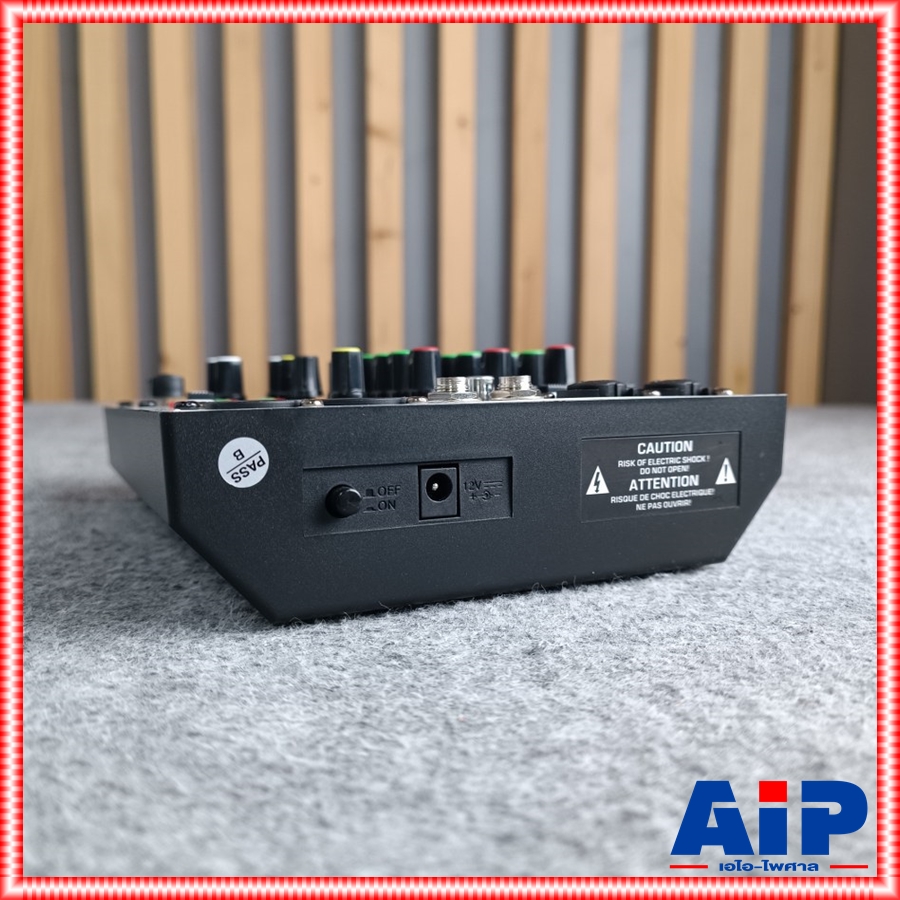 MICROTECH MT-4S mixer มิกเซอร์ 4 ช่อง รุ่นใหม่ รองรับบลูทูธ พร้อมจอแสดงผล ไมโครเทค MT 4 S mt4s MT4 เอไอ-ไพศาล