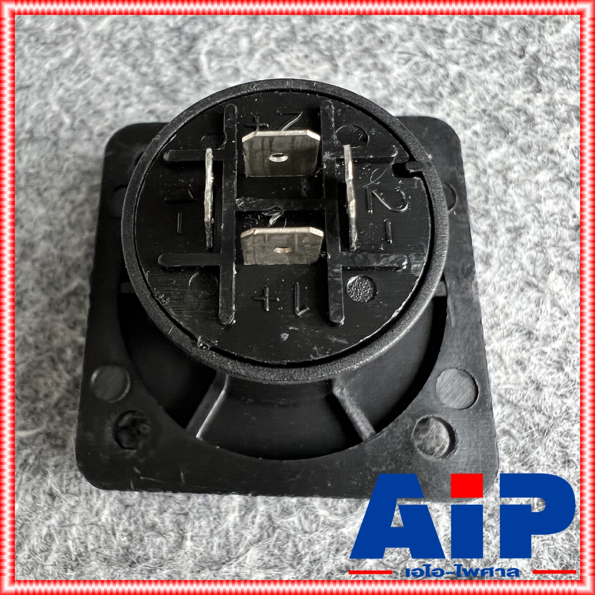 1ตัว แจ็ค SPEAKON ตัวเหลี่ยมใหญ่ MITSUMI สเปคคอนติดแท่น สเปคคอนตัวเมีย เหลี่ยม สเปคคอนตัวเหลี่ยมใหญ่ ติดแท่น รุ่นราคาประหยัด