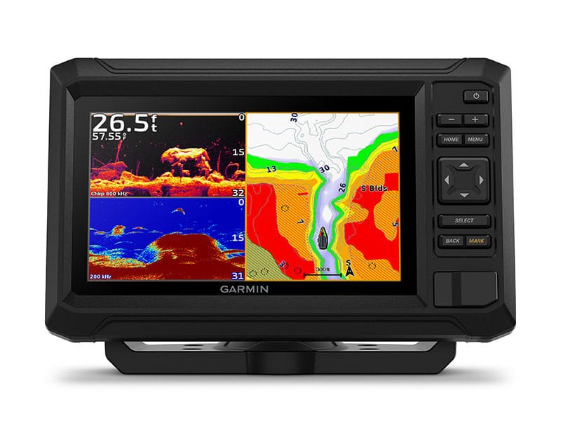 เครื่องหาปลา + GPS รุ่น Garmin ECHOMAP UHD2 52cv เมนูไทย+GT20-TM แถมฟรี แผนที่ทะเล