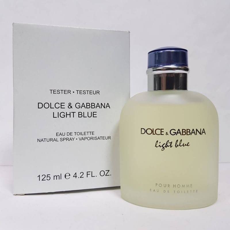 น้ำหอมแท้100% DOLCE & GABBANA Light Blue Pour Homme Edt 125ml TESTER