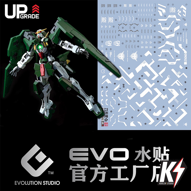 Waterdecal EVO UP Grade MG Dyunames #ดีคอลน้ำสำหรับติดกันพลา กันดั้ม Gundam พลาสติกโมเดลต่างๆ
