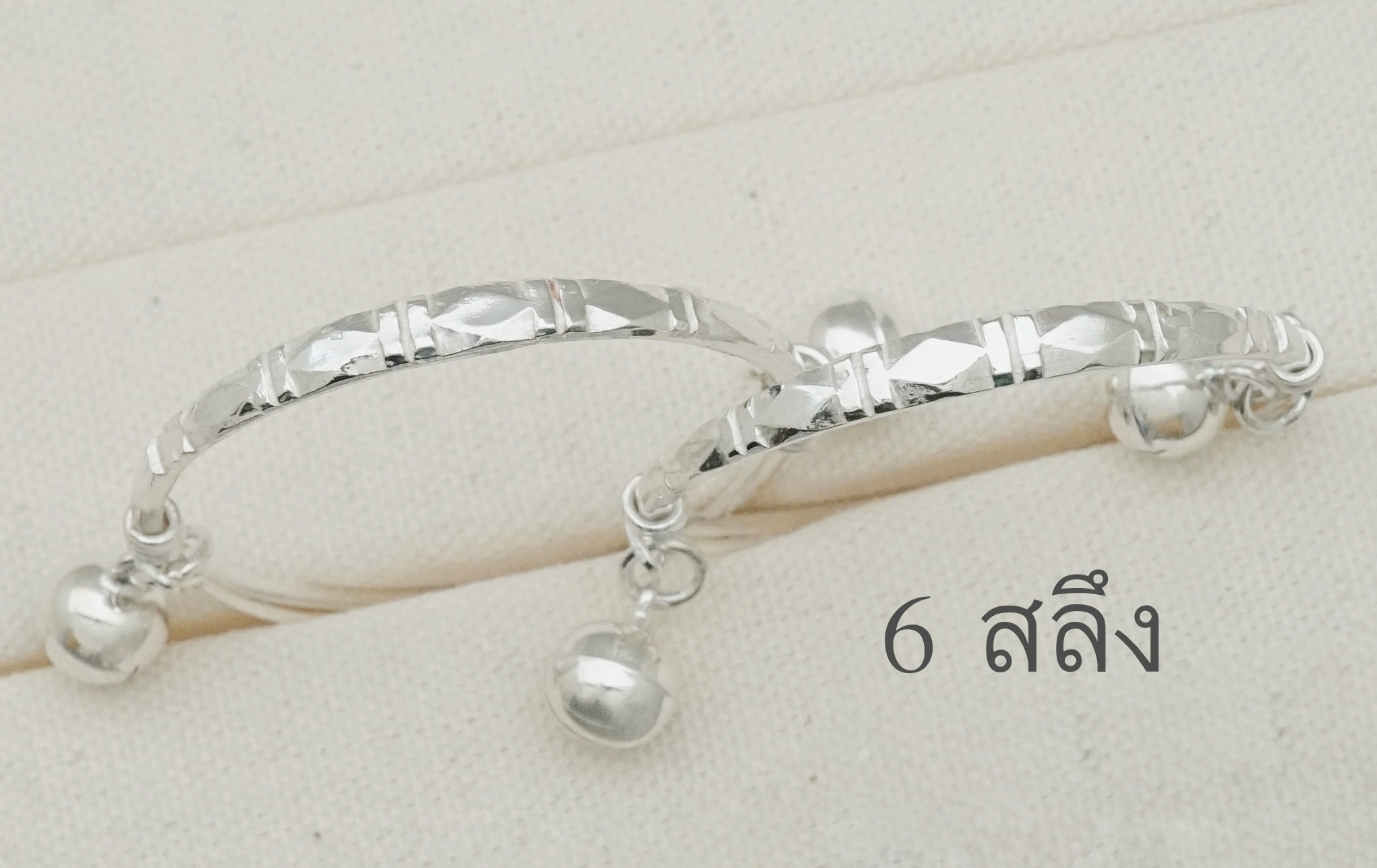 กำไลข้อเท้าเด็กผลิตจากเงินแท้ Sterling Silver เกรดดีที่สุด