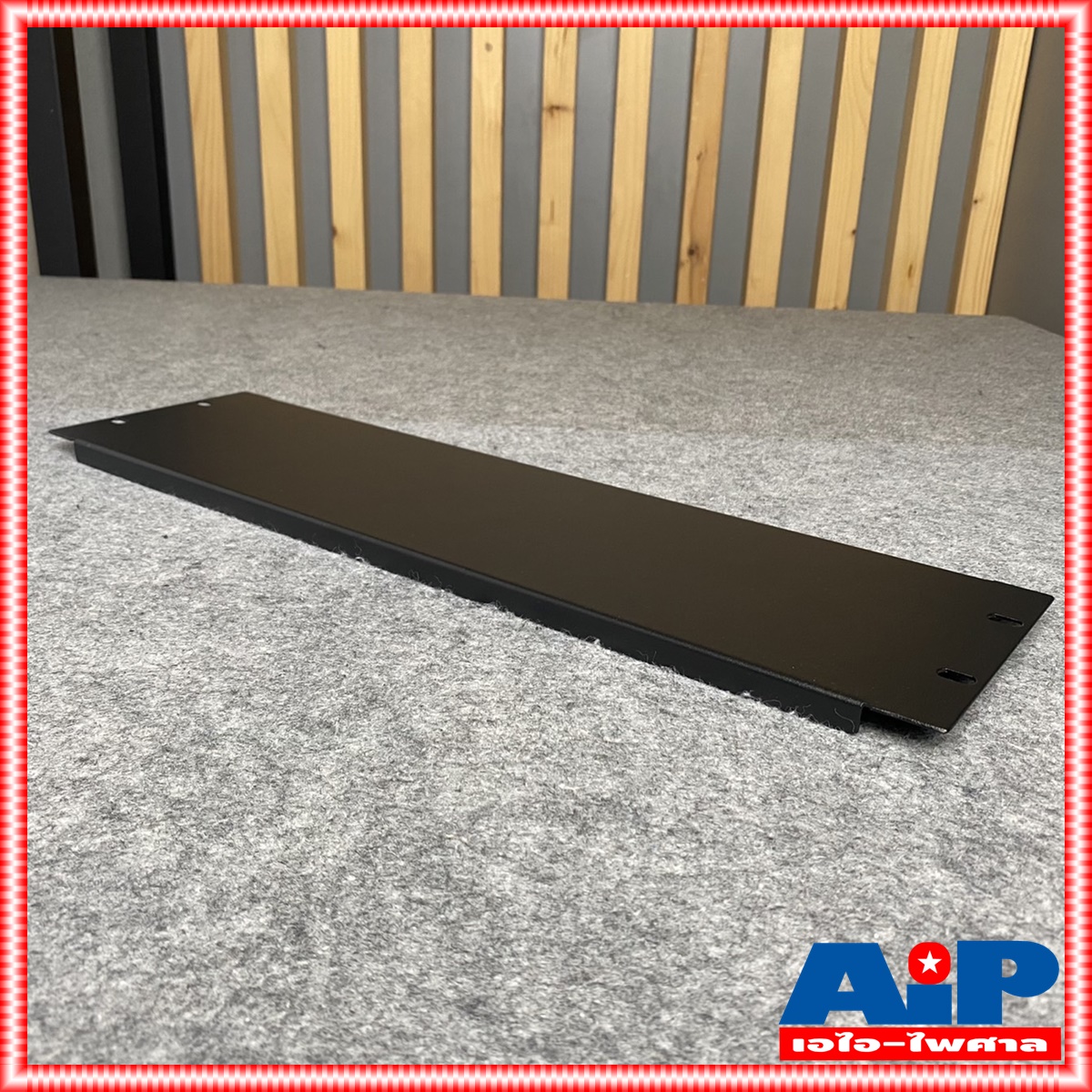 NPE BLANK PANEL 3U Ms-Blk แผ่นยึดแร็ค แผ่นปิดแร็ค 3 U แผ่นเหล็ก ปิดแร็ค อุปกรณ์แร็ค เอไอ-ไพศาล
