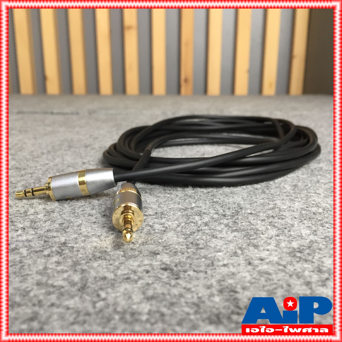 5เมตร DYNACOM J049 สาย TR-ST หัวท้าย GS005 สาย สัญญาณ เสียง สายสัญญาณ TR-STหัวท้าย ไดน่าคอม เอไอ-ไพศาล