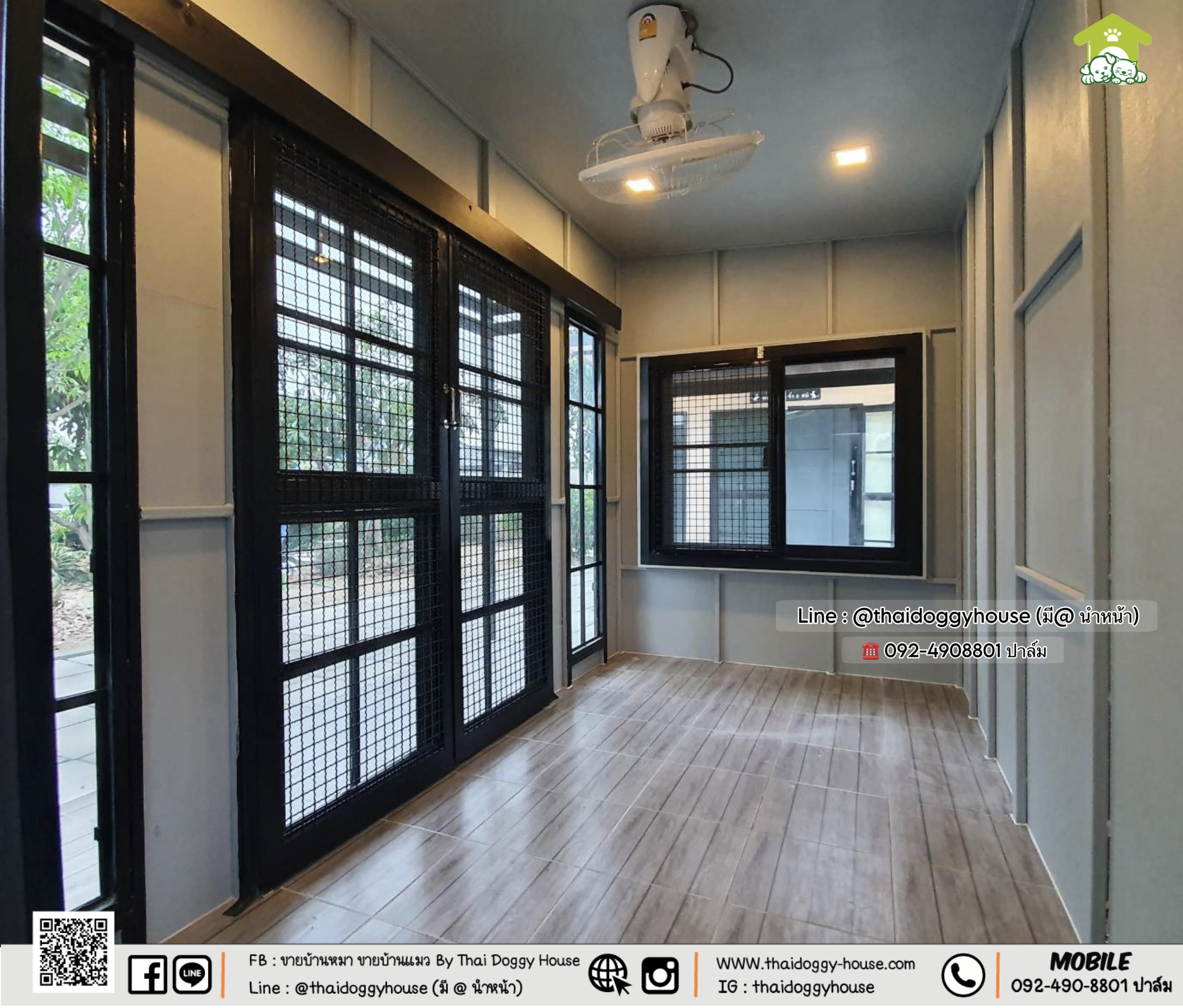 บ้านหมา บ้านแมว บ้านสัตว์เลี้ยง 𝐓𝐡𝐚𝐢 𝐝𝐨𝐠𝐠𝐲 𝐡𝐨𝐮𝐬𝐞 แบบบ้าน 𝐌𝐨𝐝𝐞𝐫𝐧 𝐒𝐭𝐲le