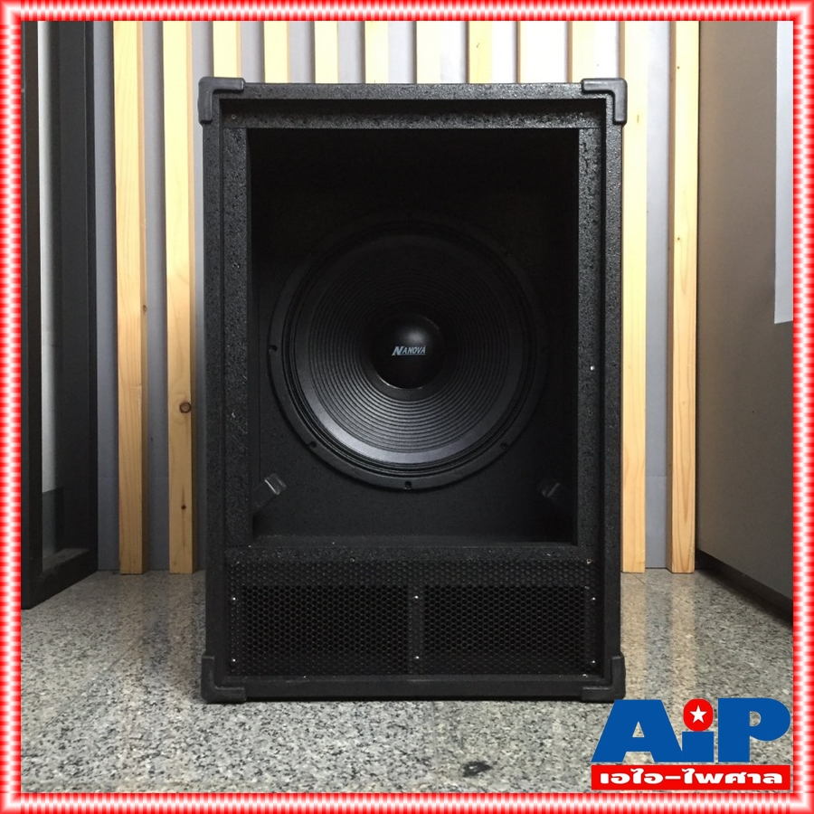 CLE ORDER ตู้ซับ15นิ้ว พร้อมดอก NANOVA NV-1564 ตู้ลำโพงซับเบส ขนาด 15นิ้ว สูตร ออเดอร์6 ORDER-6 ไม้ปาติเกิล พ่นสีระเบิด เอไอ-ไพศาล