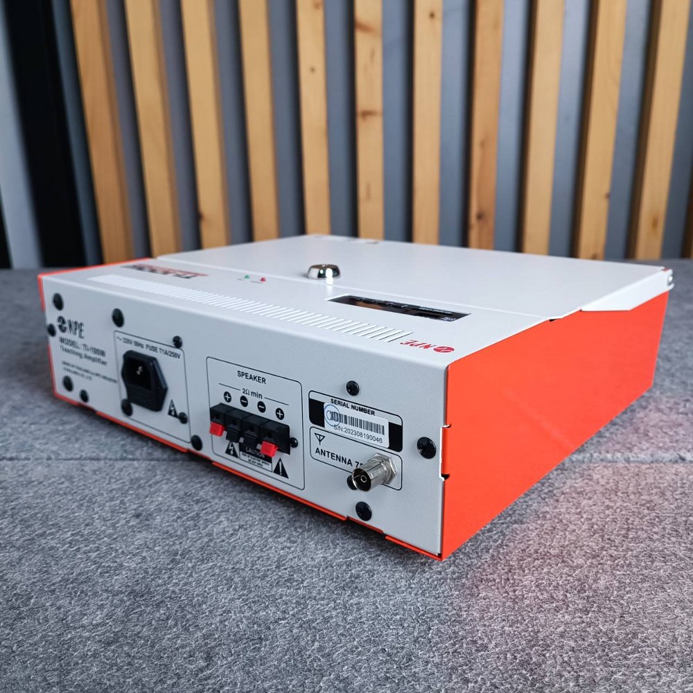NPE TI100W TEACHING AMP แอมป์ ติดผนัง TI 100 W เครื่องขยาย ติดห้องเรียน TI-100 เครื่องเสียง ห้องเรียน เอไอ-ไพศาล