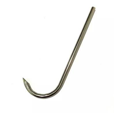 อะไหล่เรือเบนซิน : งวงน้ำ สแตนเลส 6.5x160mm.