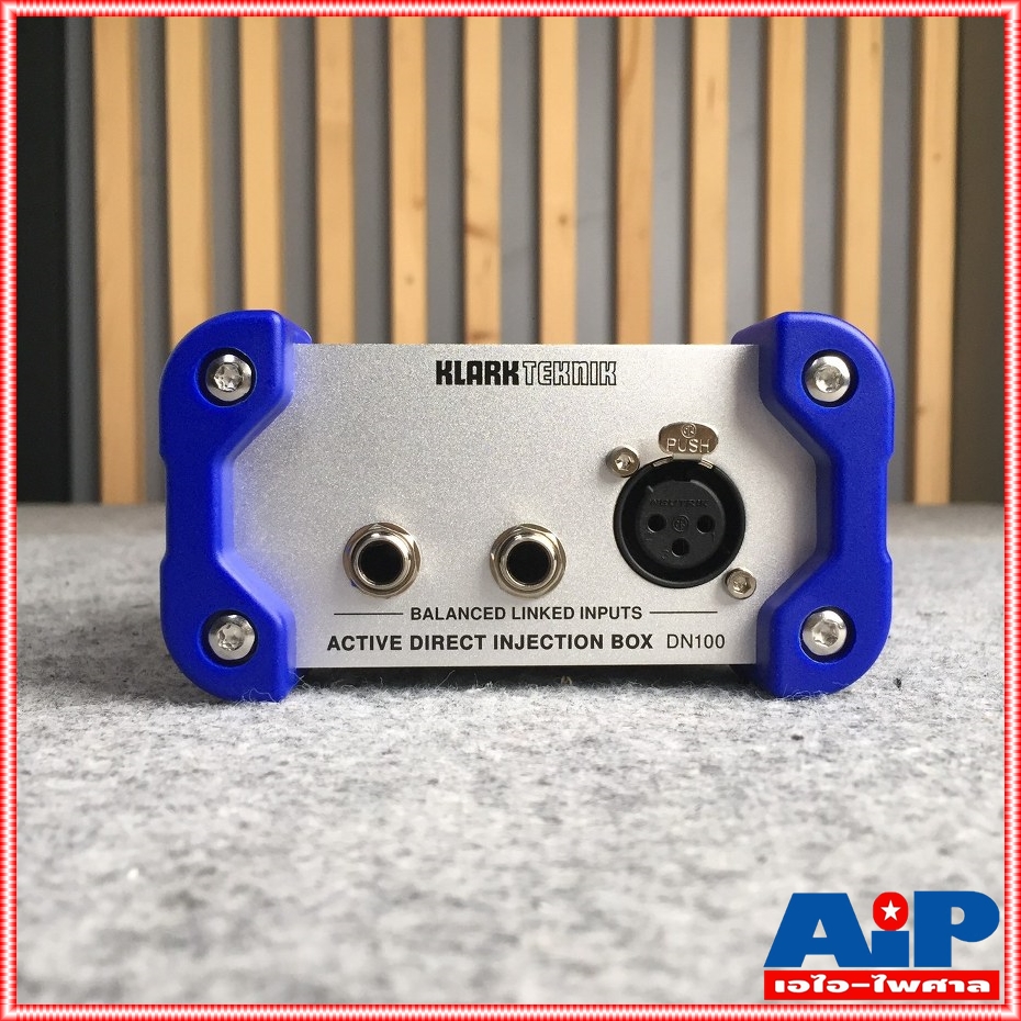 KLARK TEKNIK DN-100 actiive DI กล่องปรับระดับสัญญาณเสียง แอคทีฟ ไดเร็ก บอกซ์ DN 100 DN100 +++