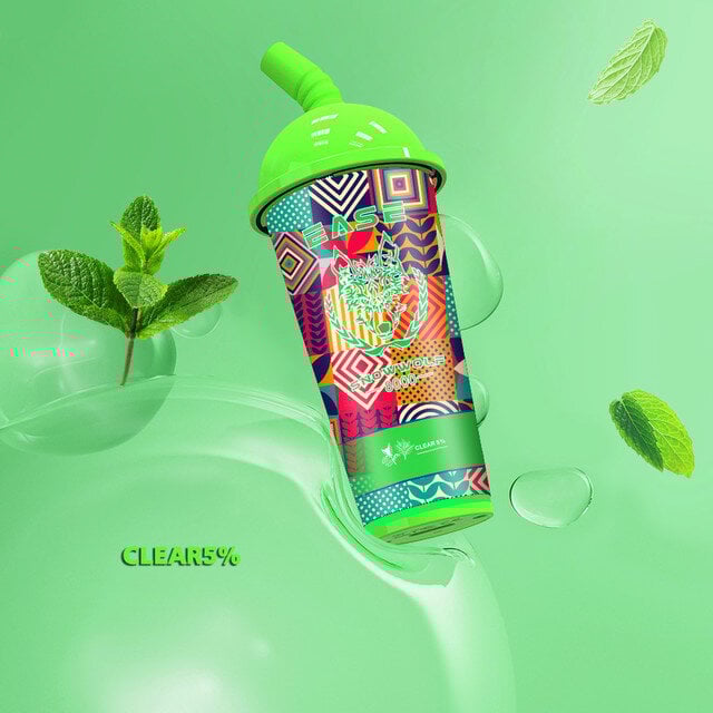 📌โปรโมชั่น Snow Wolf Ease (สีลาย) 8000Puffs