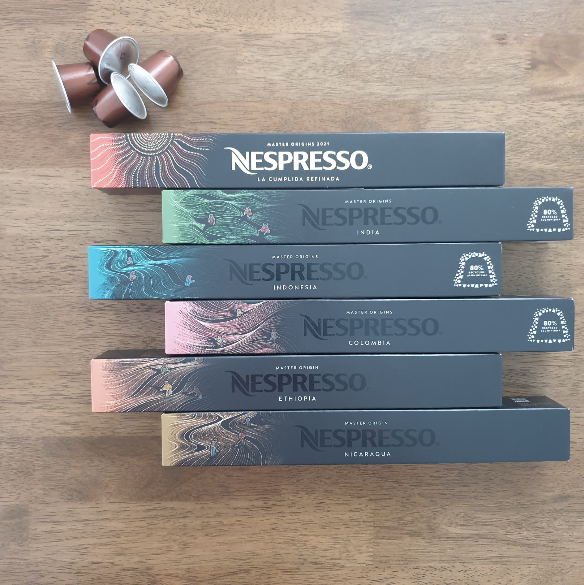 🍁พร้อมส่ง🍁 แคปซูลกาแฟ เนสเพรสโซ่ Capsules Nespresso ของแท้ 💯 Nespresso : Master Origin