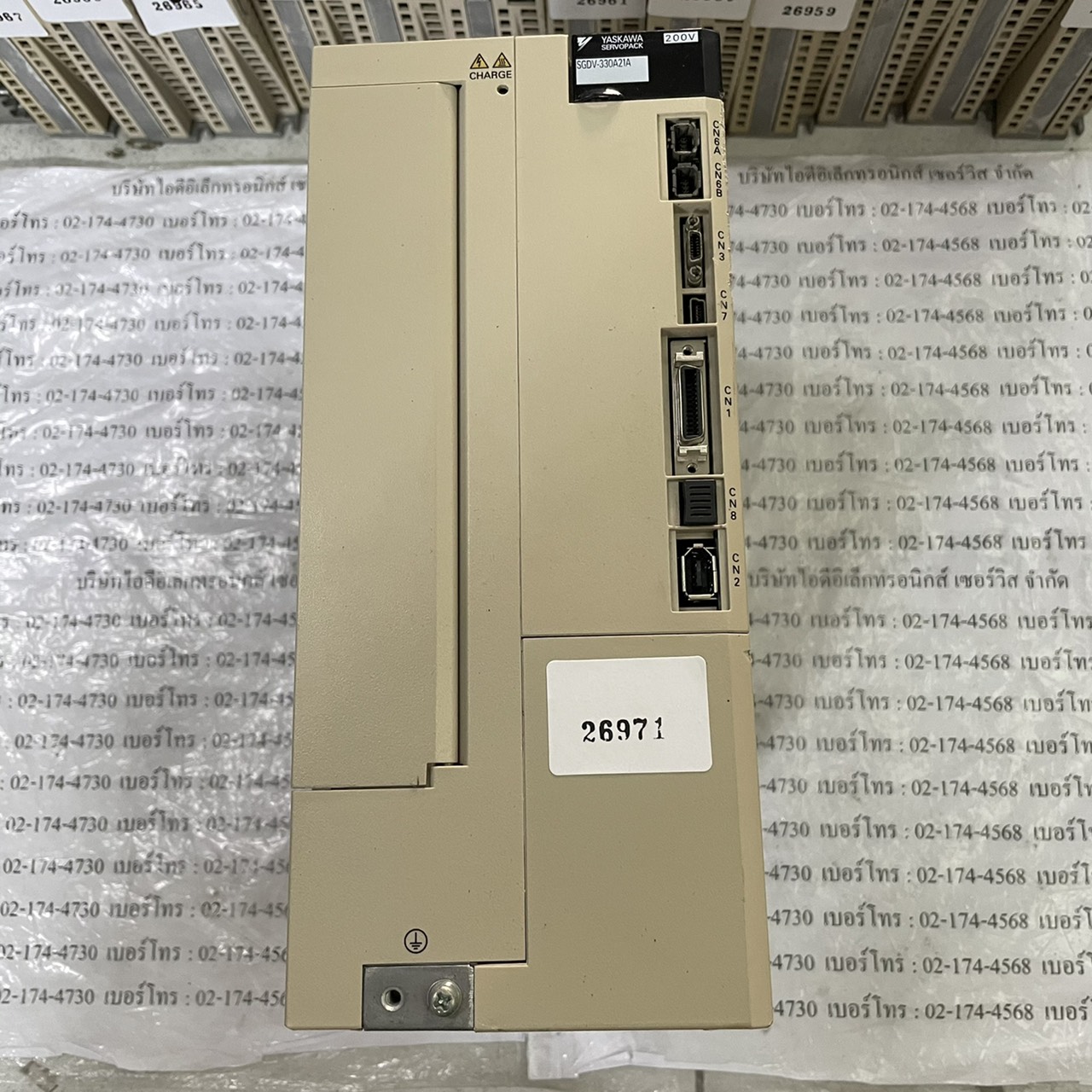 ขาย SGDV-330A21A SERVO DRIVE "YASKAWA"